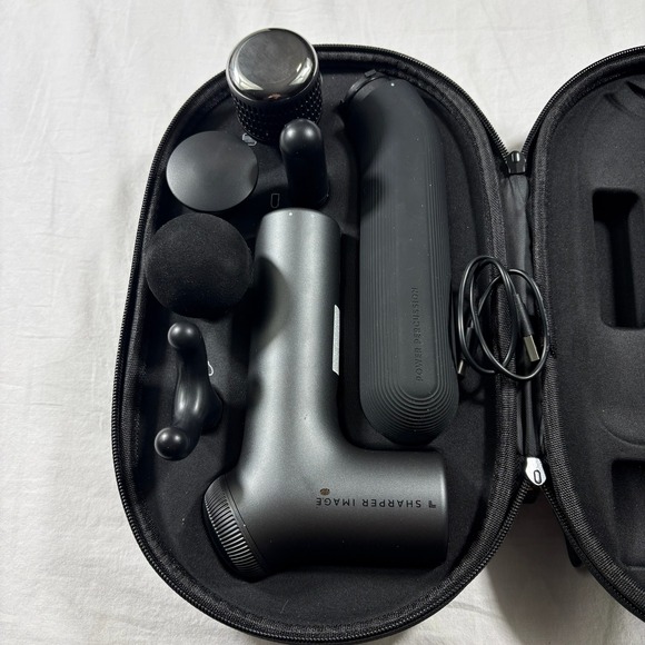 Sharper Image Power Percussion Massage Gun - No Factory Box - Picture 2 of 3